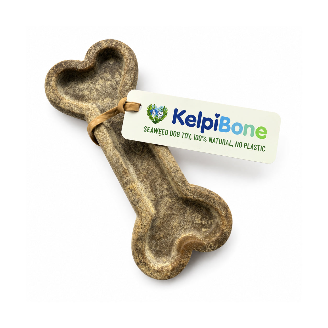 Trade Order - 1 box of 20 Units - Seaweed Dog Toy Bones. 100% Natural & Sustainable Marine Kind - Seaweed Dog Toys