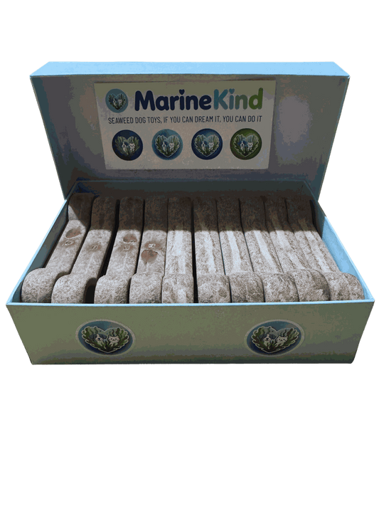 Kelpi Bone Family Bundle · 10 Natural Seaweed Dog Chew Toys · Save 32% vs Singles